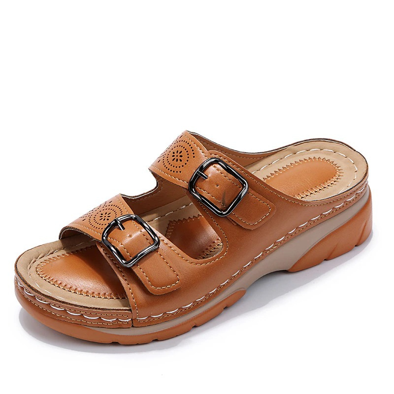 Genevieve | Cushioned Comfort Sandals Image