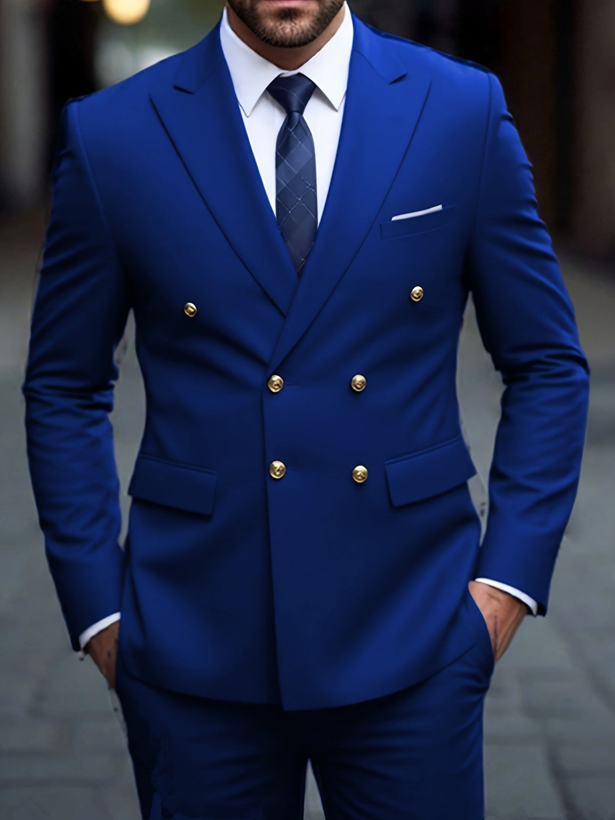Julius | Double-Breasted Tailored Suit Image