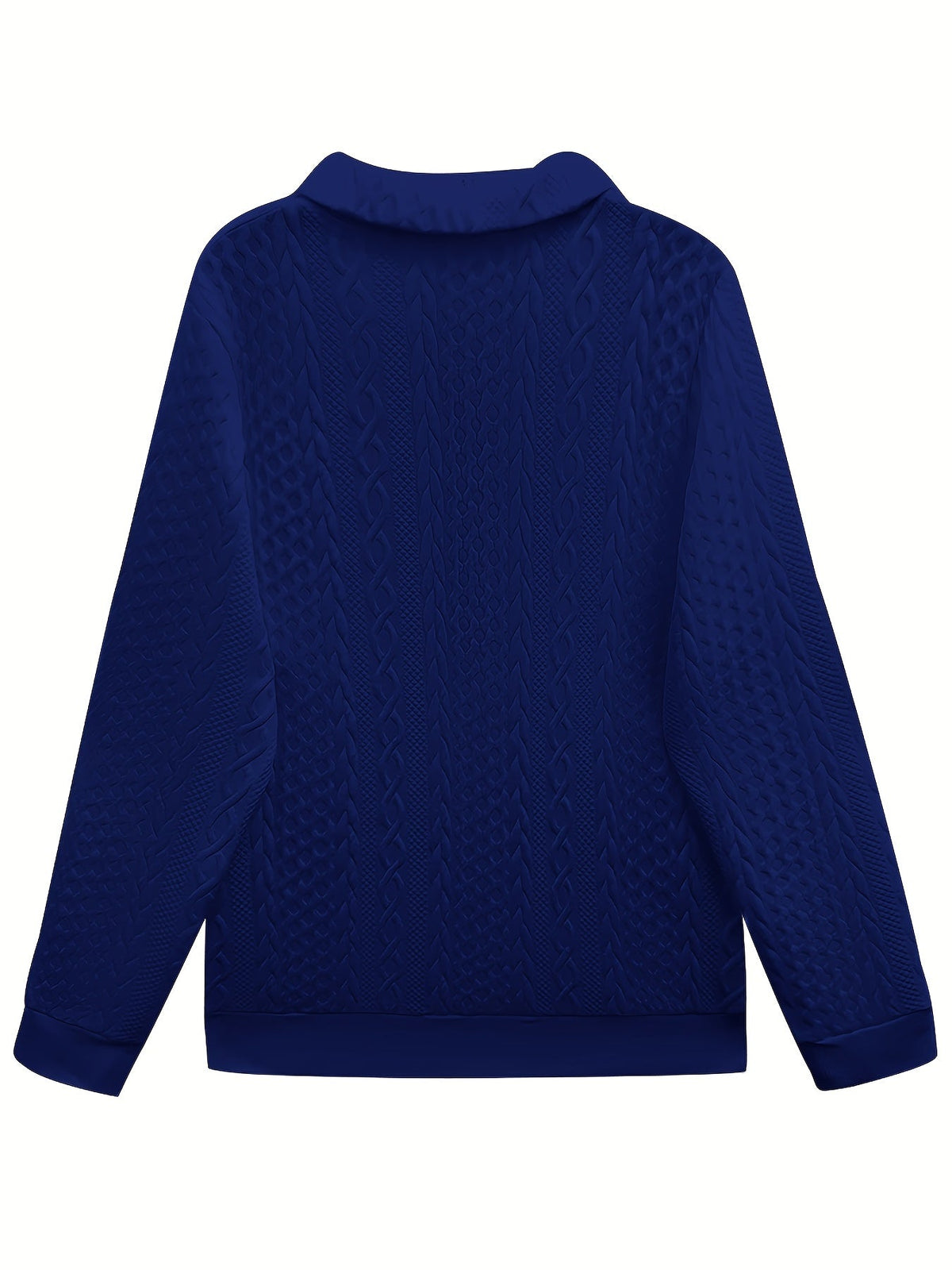 Georgia | Textured Half-Zip Sweatshirt Image