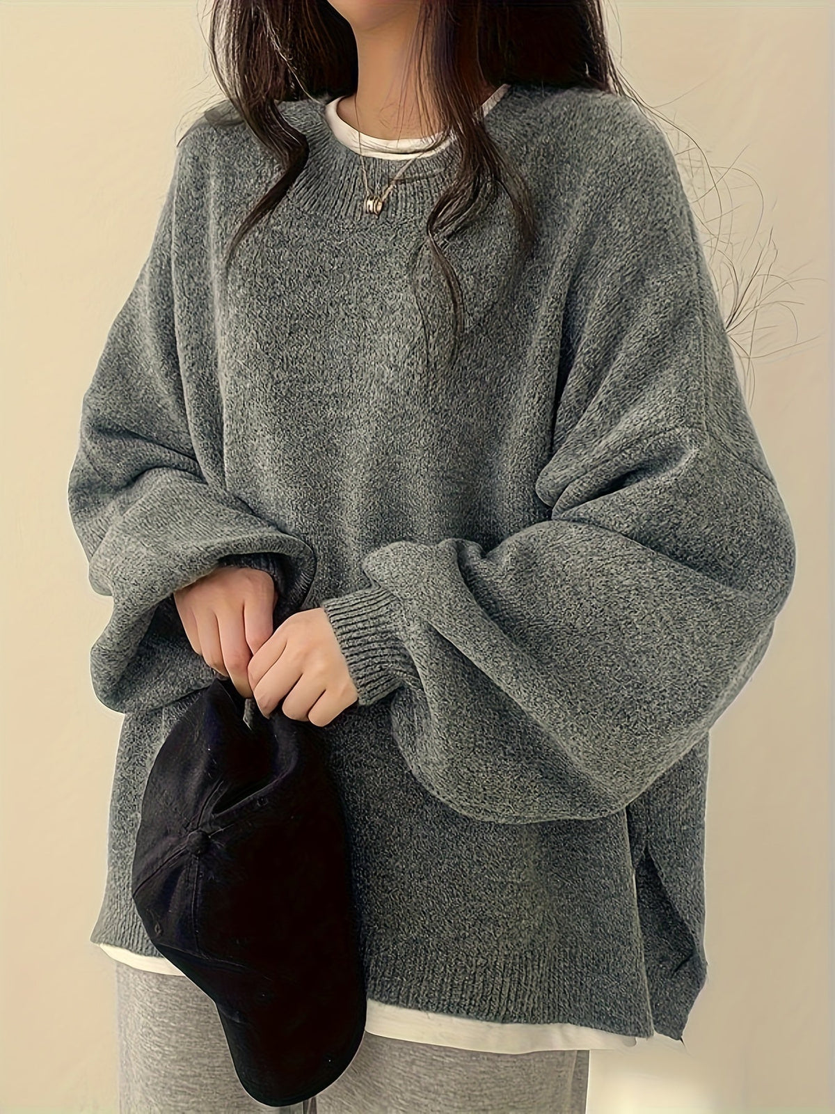 Rachel | Relaxed Drop-Shoulder Sweater Image
