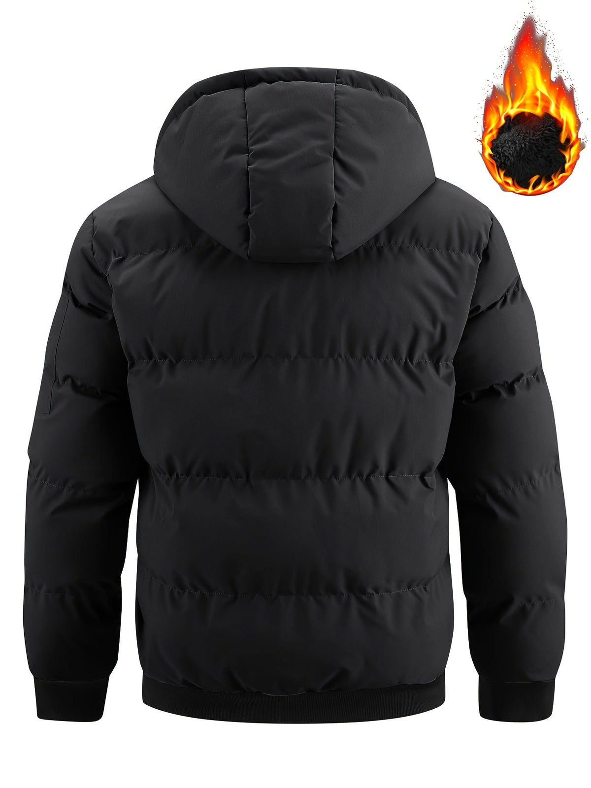 Bruce | Quilted Hooded Winter Jacket Image