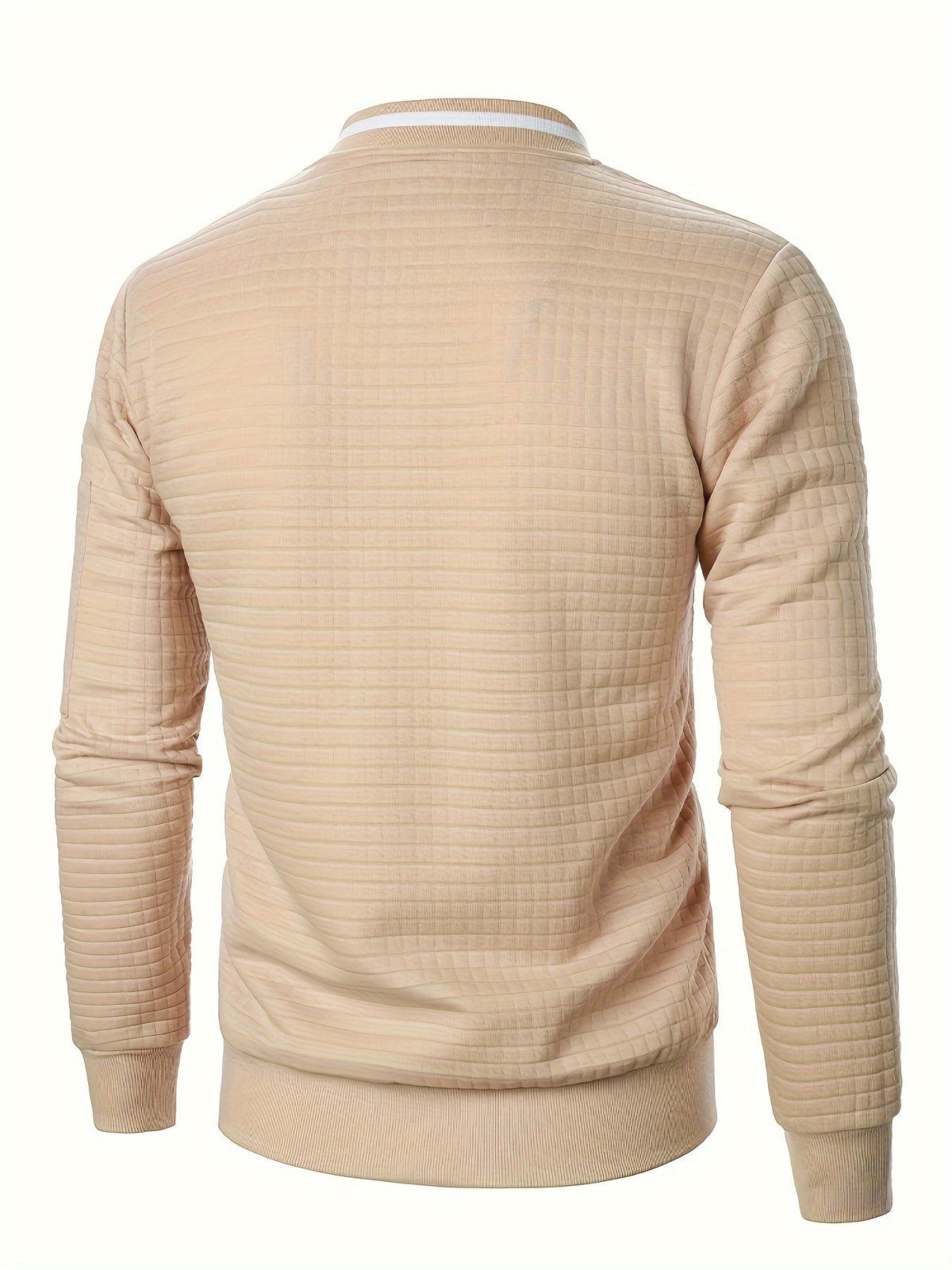 Raymond | Textured Zip-Up Bomber Jacket Image