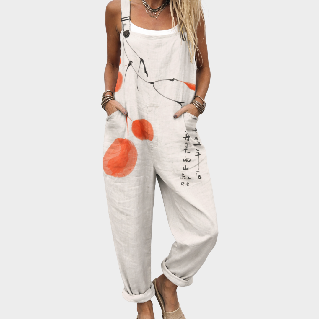 Rosario | Casual Comfortable Printed Jumpsuit Image