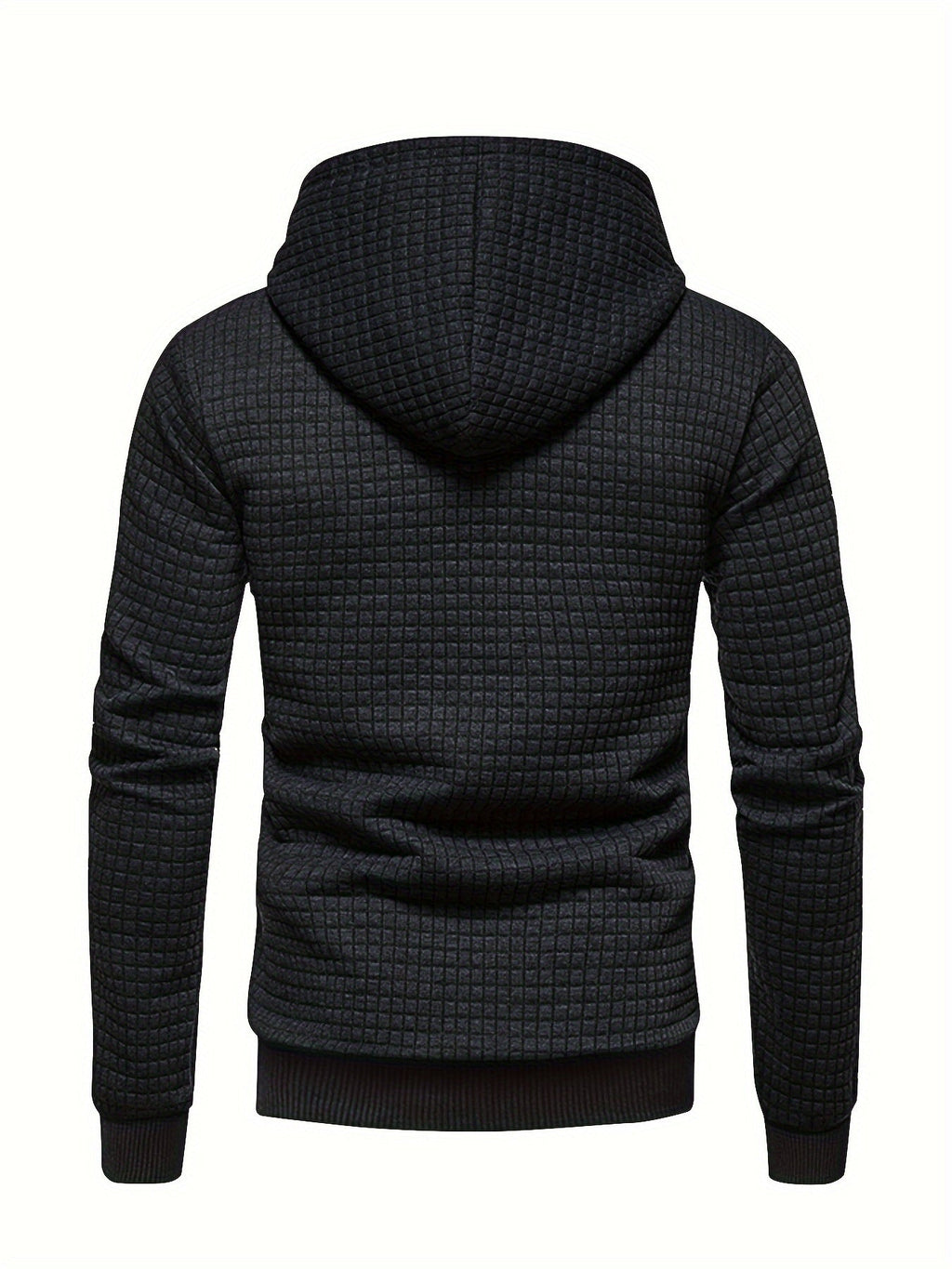 Garrison | Textured Hooded Pullover Hoodie