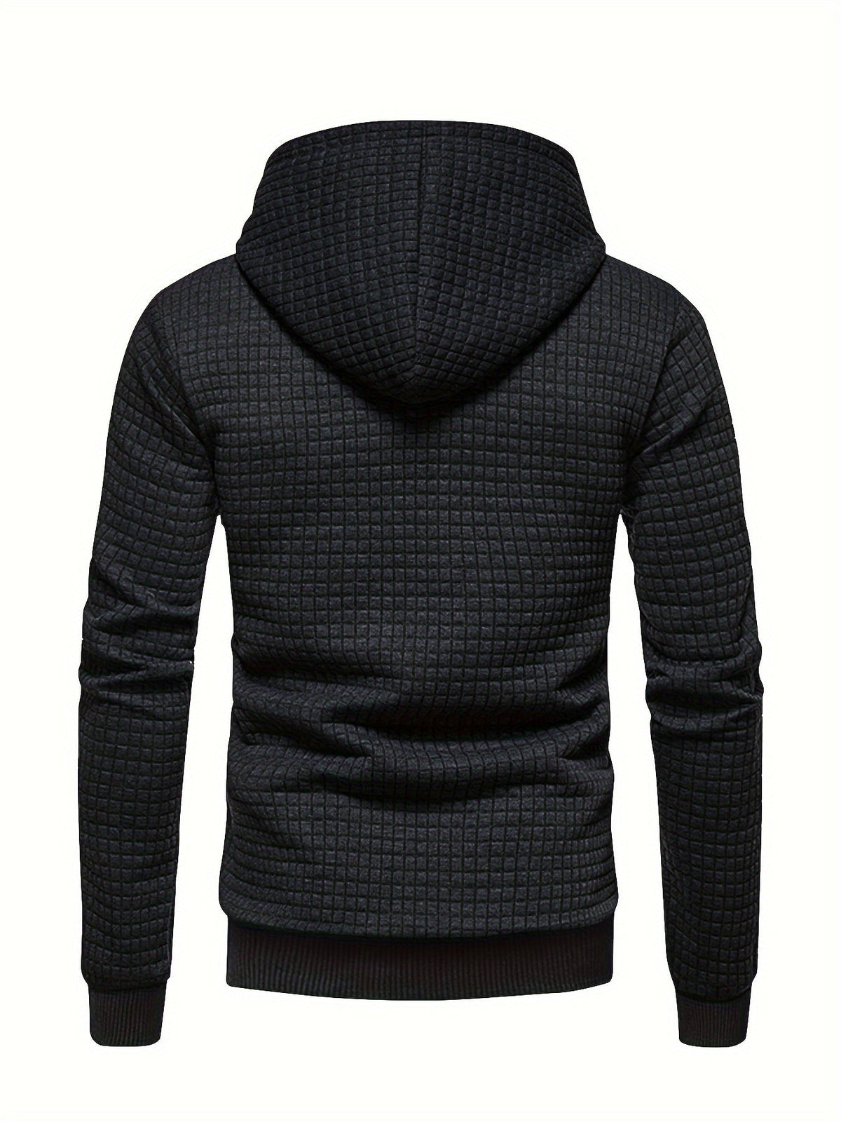 Garrison | Textured Hooded Pullover Hoodie