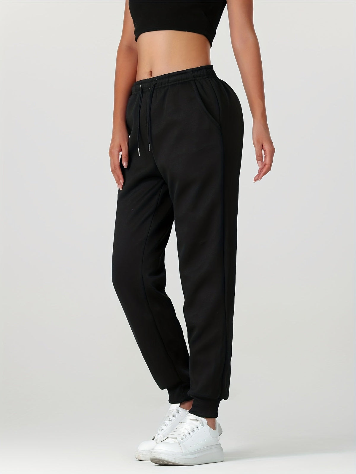 Fiona | Cosy Cuffed Joggers Image