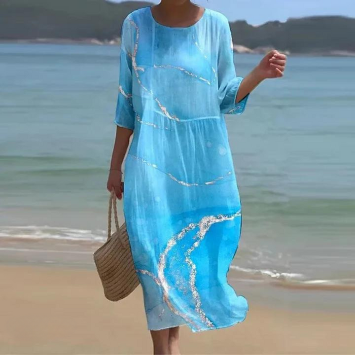 Miranda | Elegant Floral Summer Dress Image