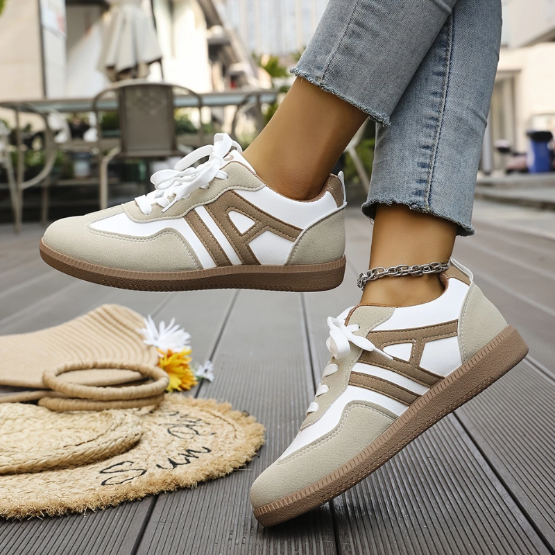 Crystal | Supportive Wide-Toe Sneakers Image