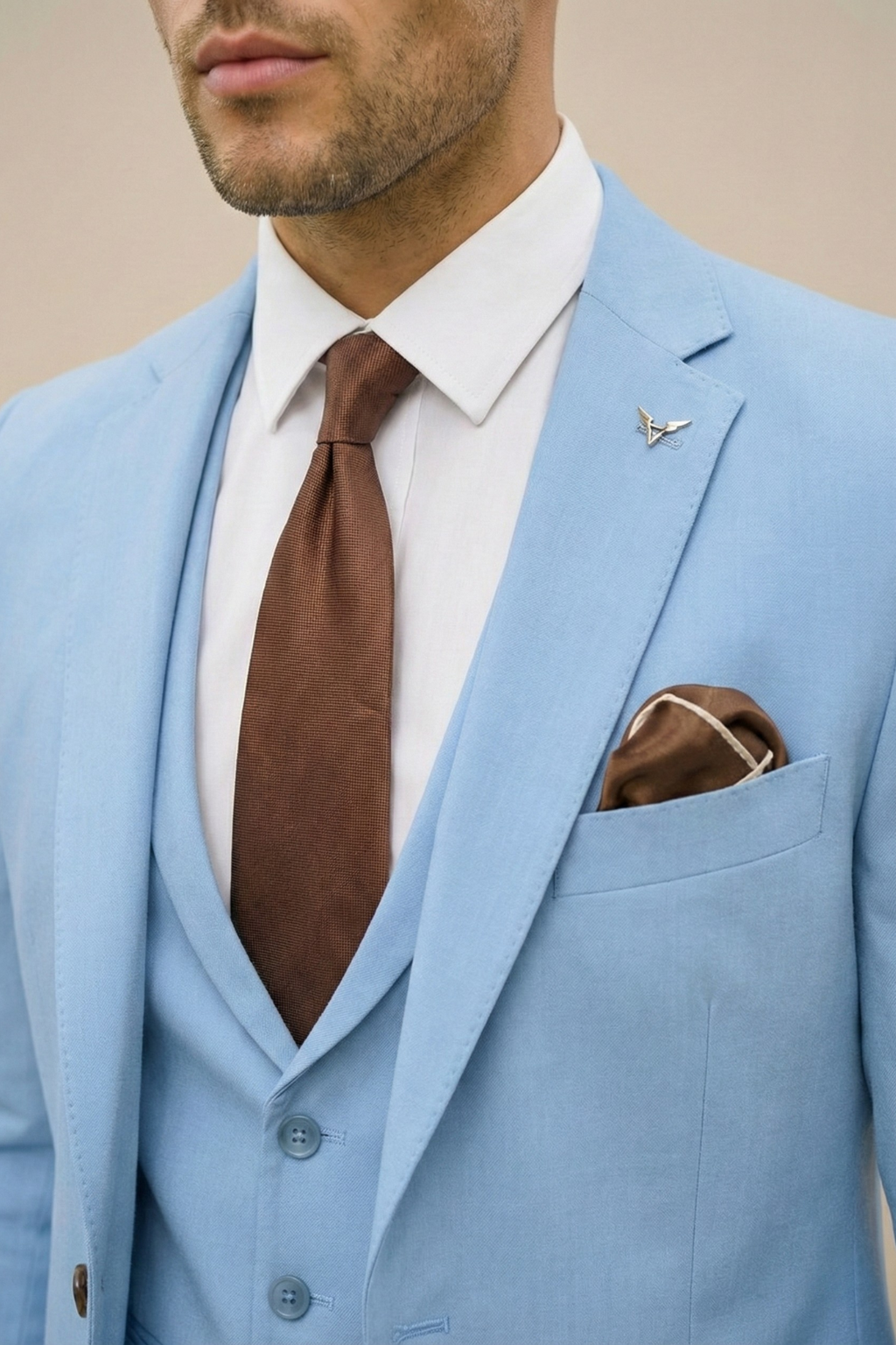 Frederick | Tailored Modern Three Piece Suit Image