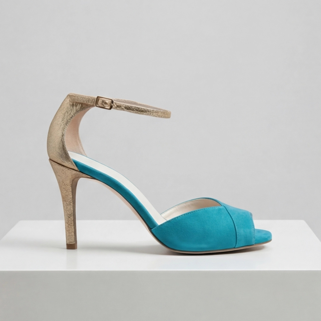 Cynthia | Elegant Comfortable Strap Heels Image