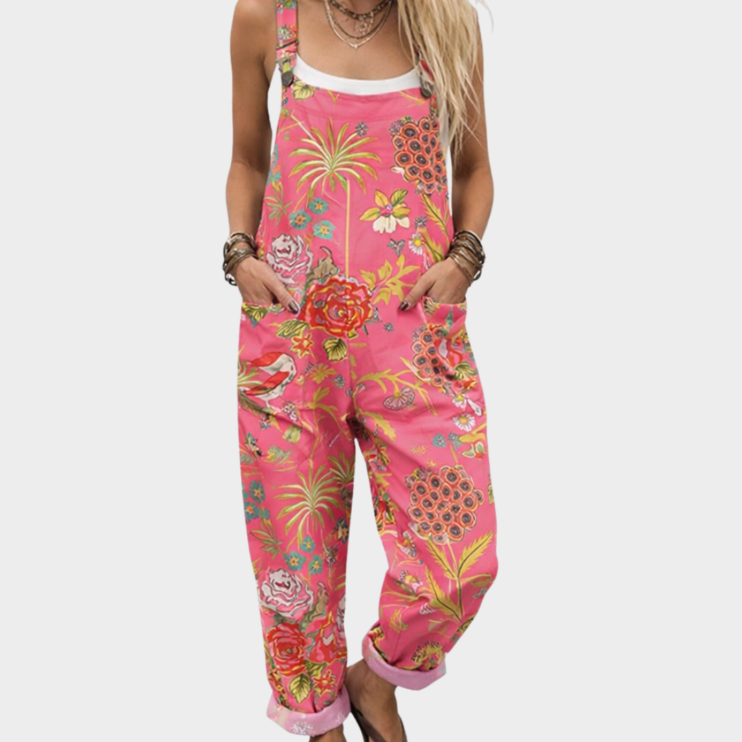 Janet | Artistic Design Comfortable Jumpsuit Image