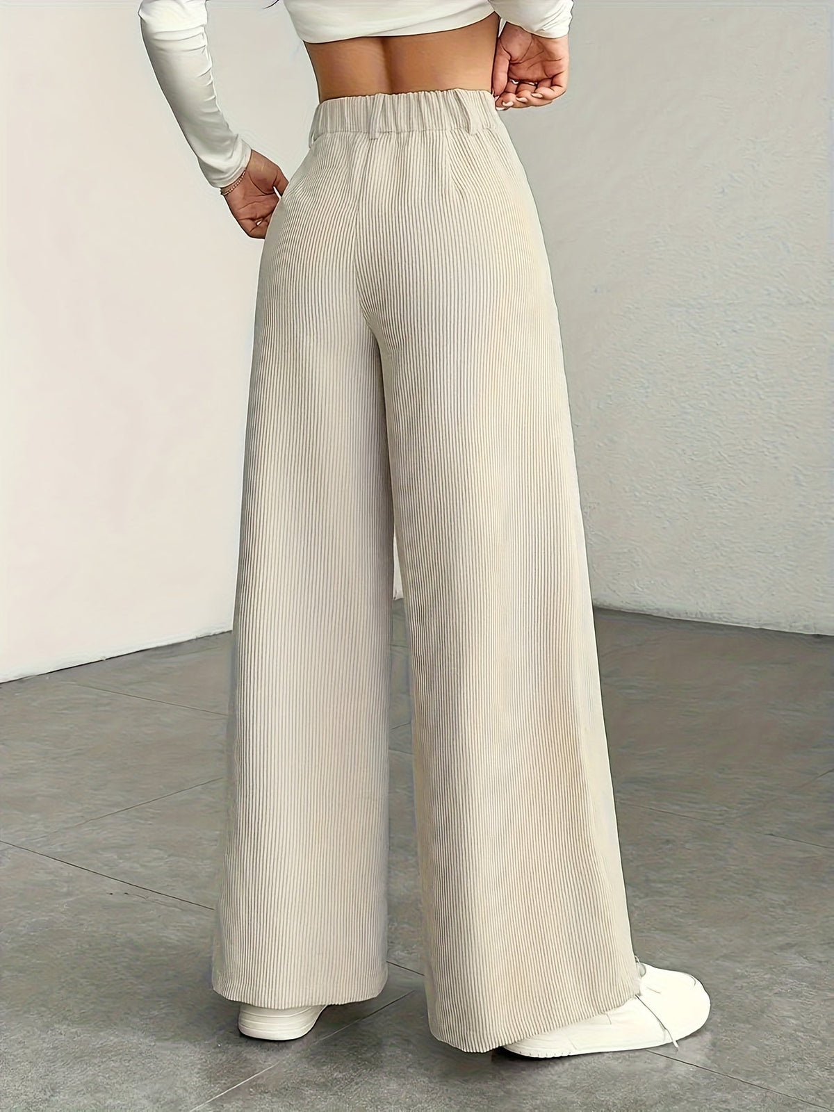 Kimberly | High-Waisted Wide-Leg Trousers Image