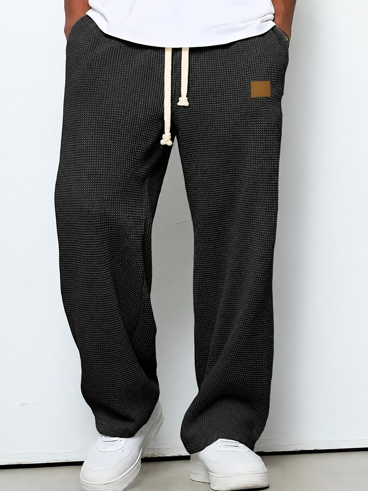 Bryce | Relaxed Textured Pants Image