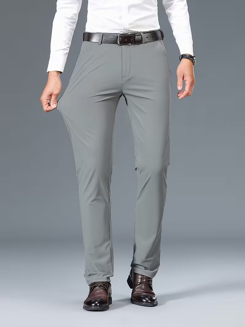 Aurelio | Classic Stretchable Everyday Trousers Image