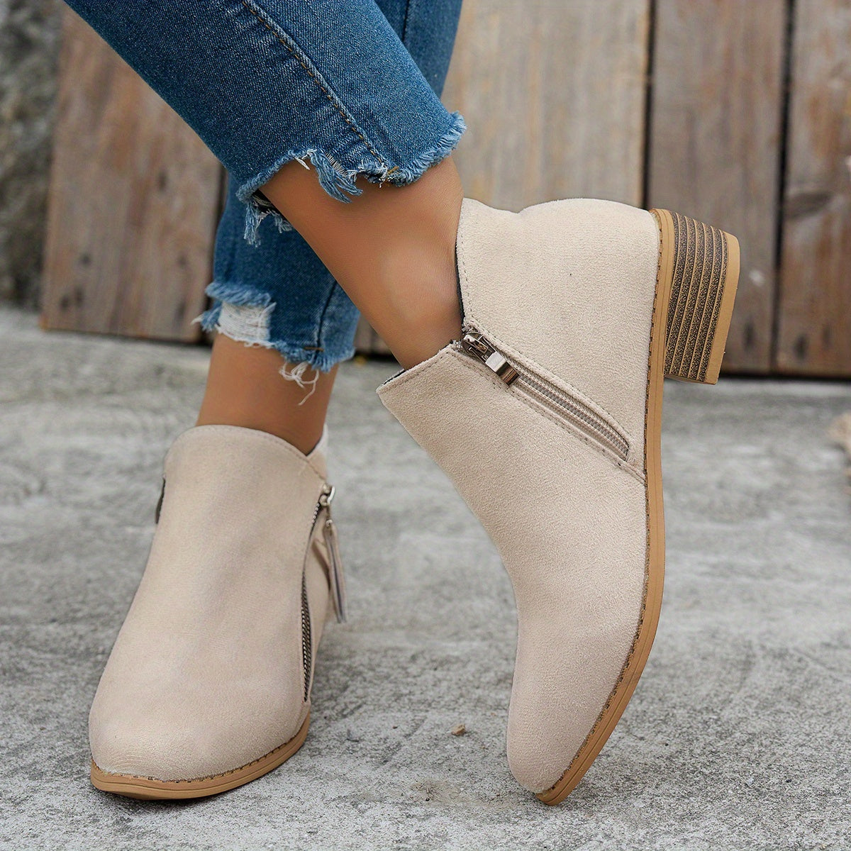 Bianca | Everyday Side-Zip Ankle Boots Image