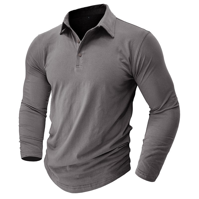 Travis Owen | Stylish Premium Long-Sleeve Polo