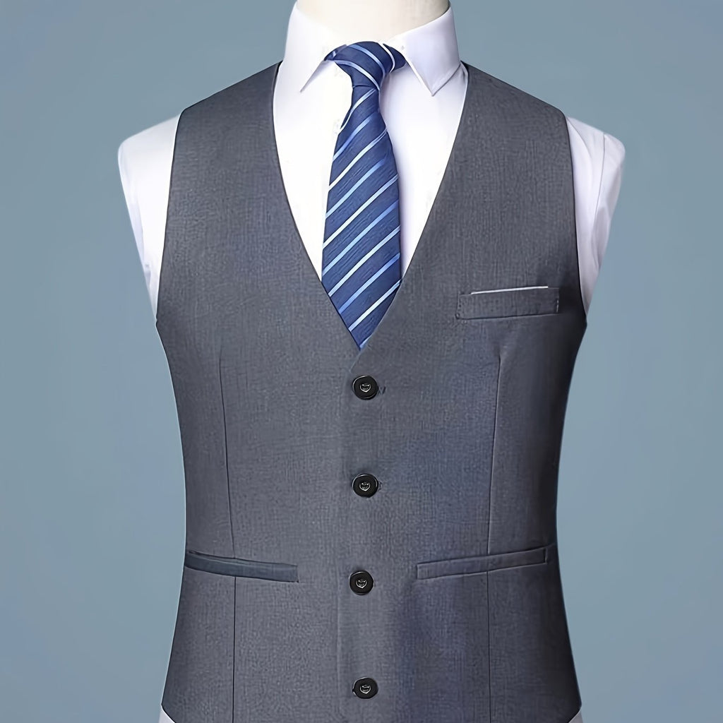Victor | Tailored V-Neck Vest