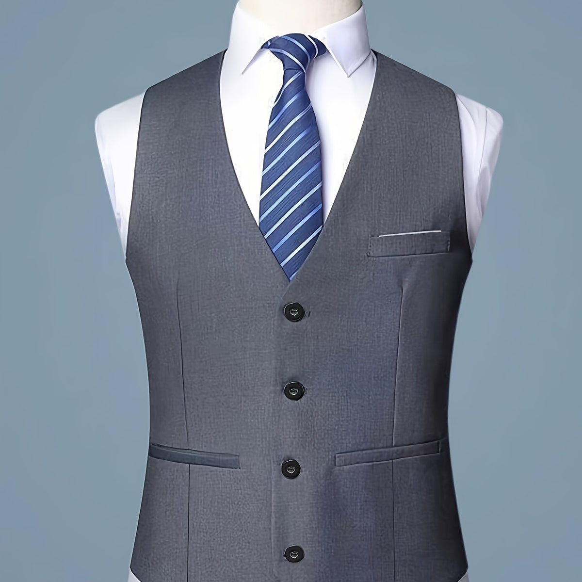 Victor | Tailored V-Neck Vest