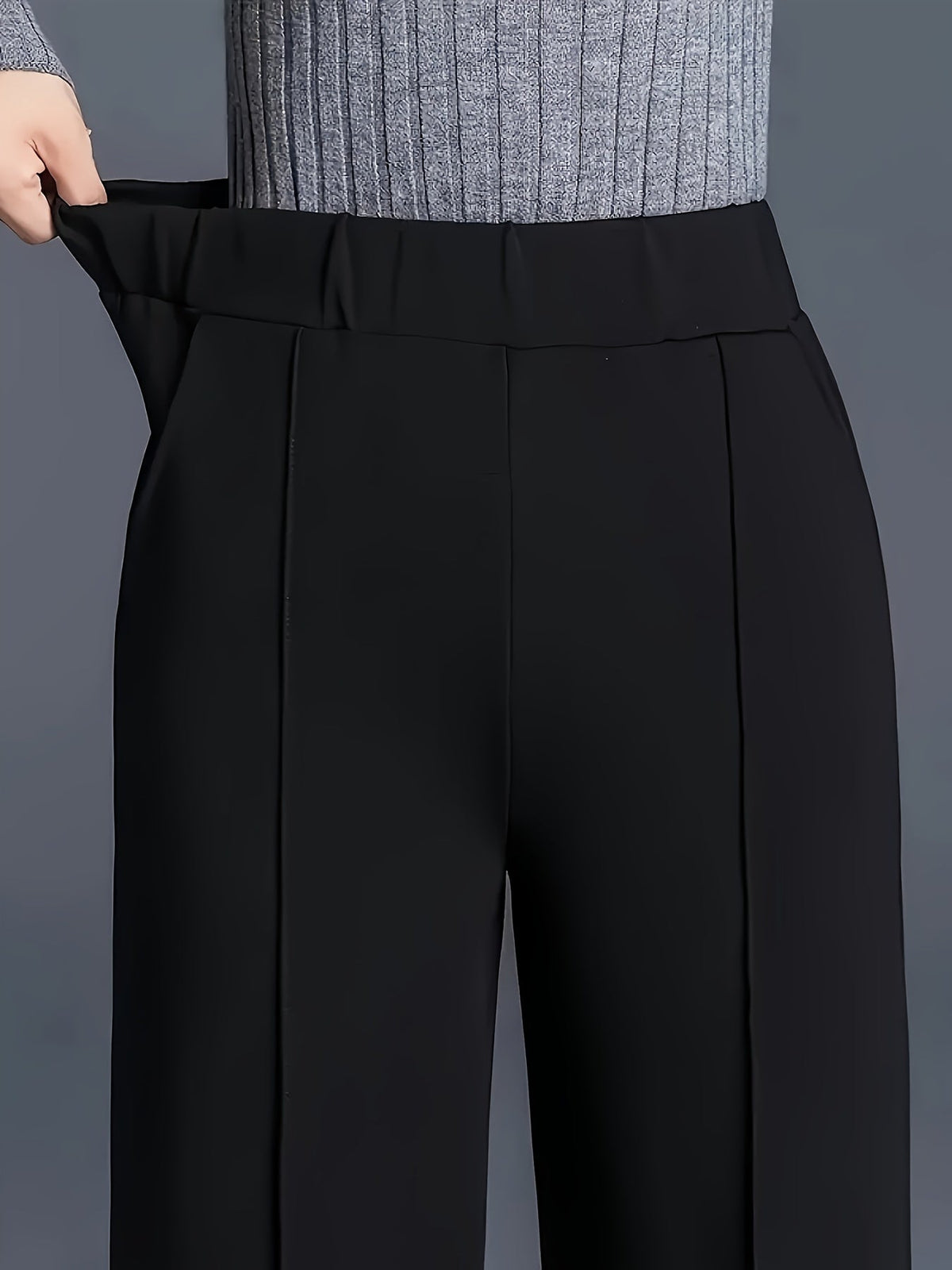Josie | High-Waisted Wide-Leg Pants Image