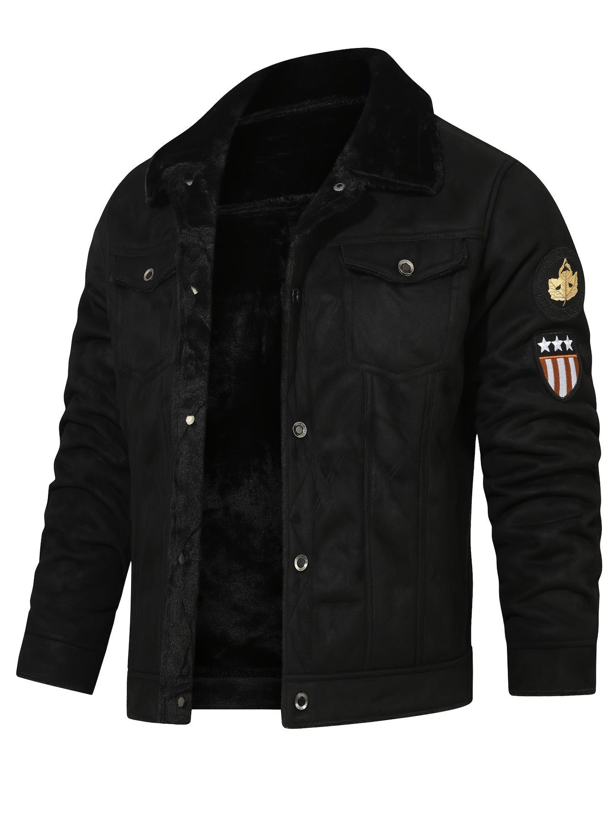 Corbin | Fleece-Lined Trucker Jacket Image