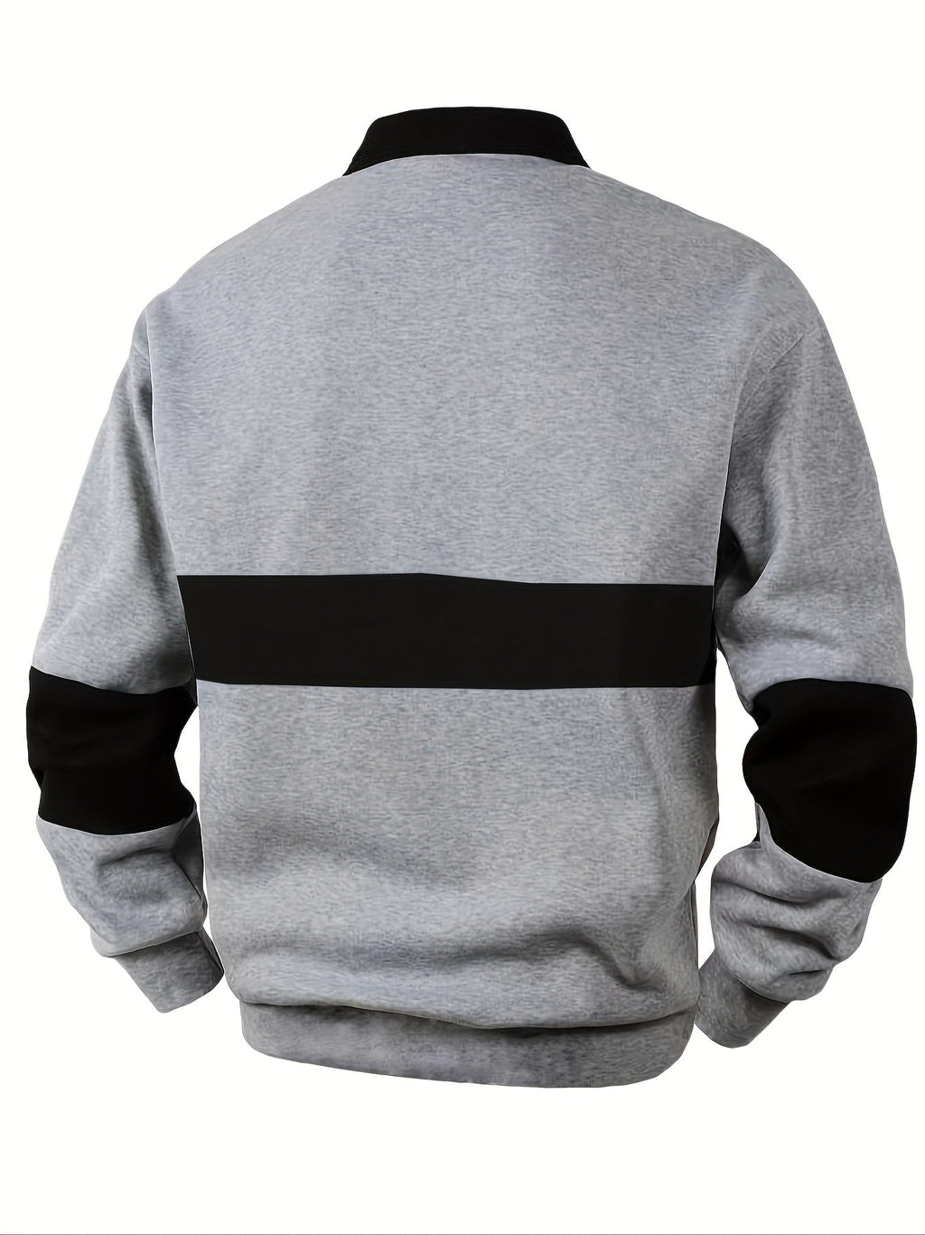 Grayson | Colour-Block Long Sleeve Polo Shirt