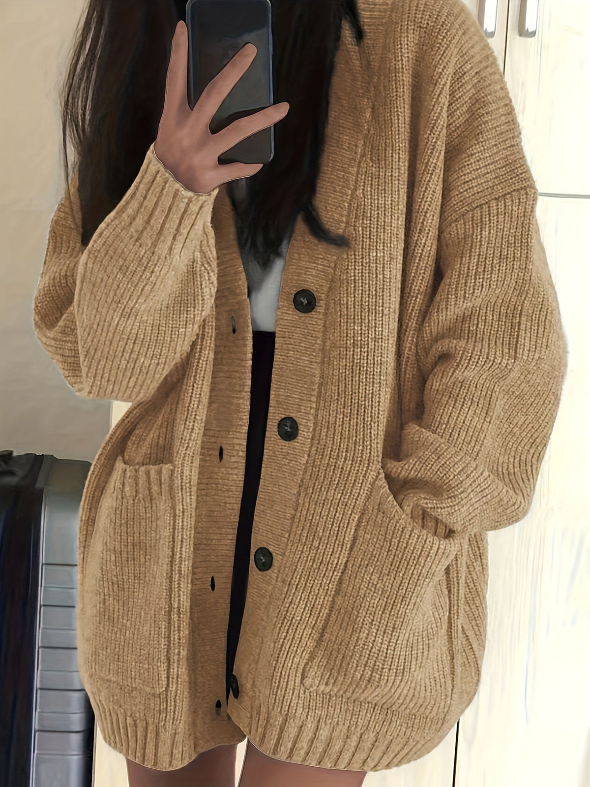 Maisie | Relaxed Button-Front Cardigan Image