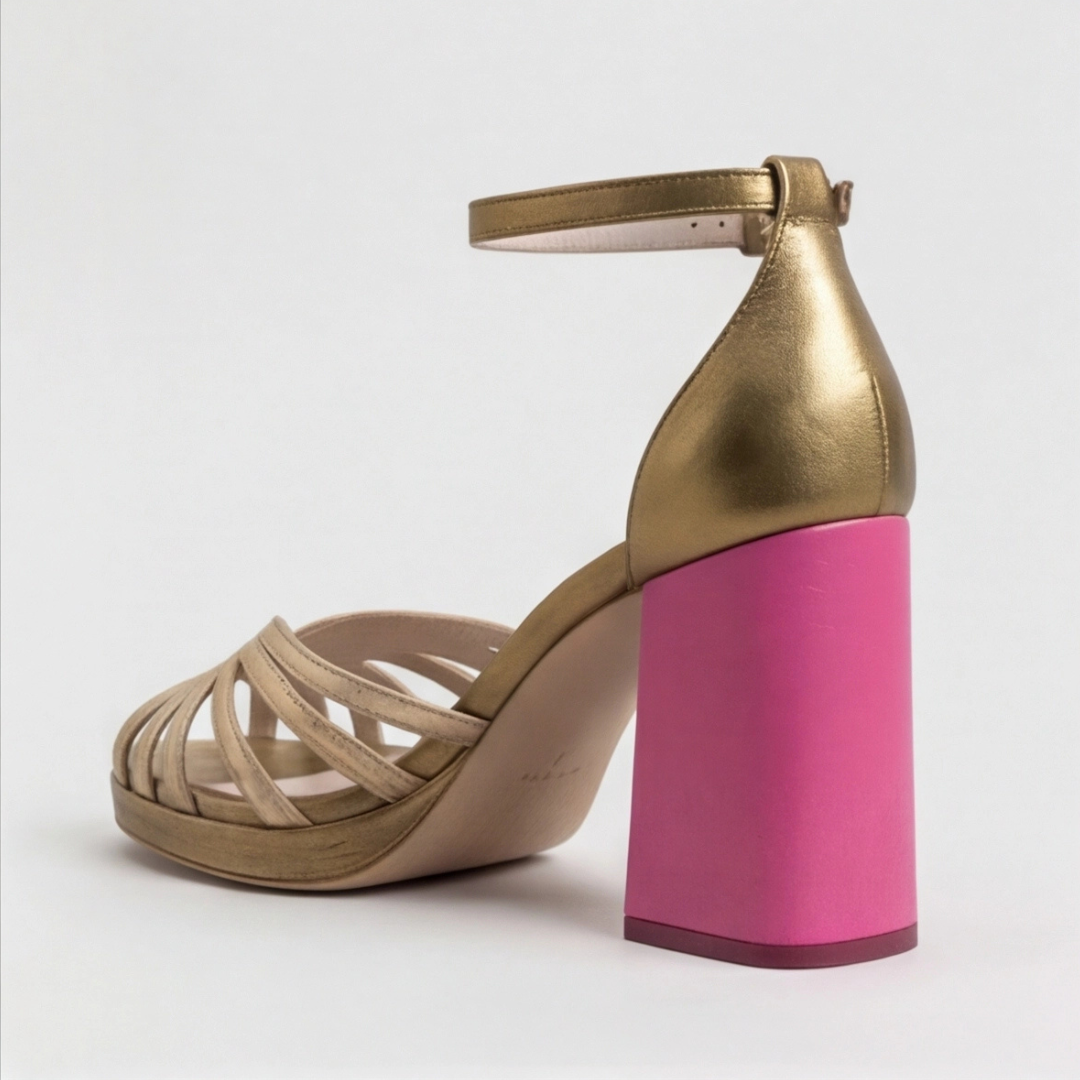 Megan | Stylish Web Style Block Heel Image