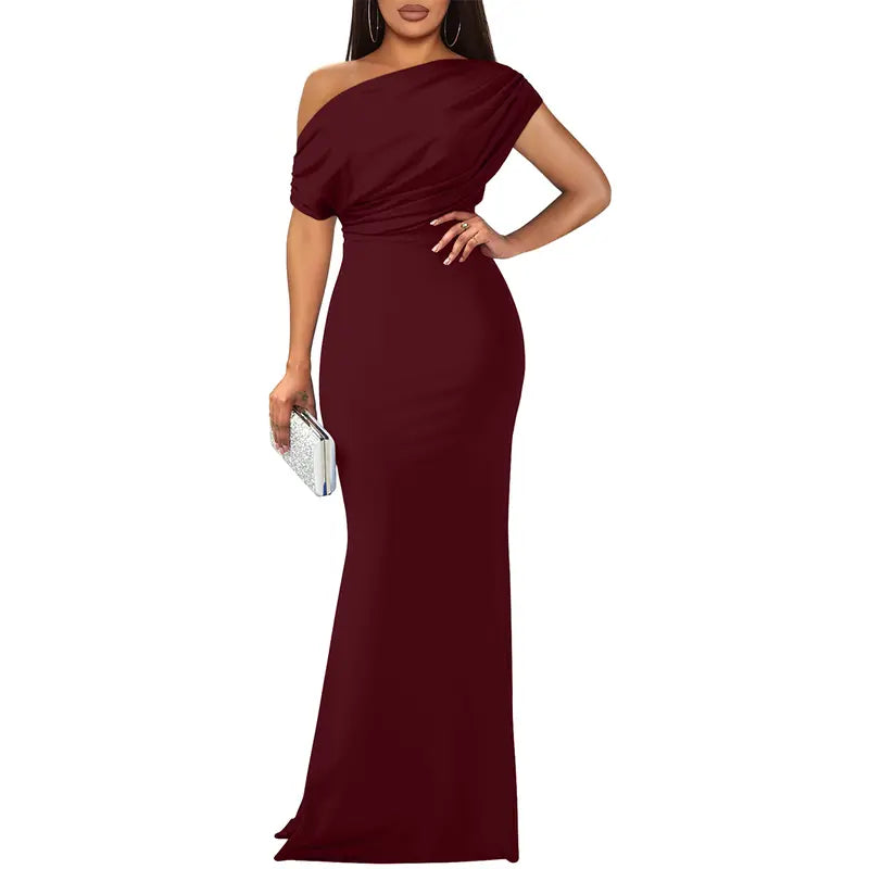 Rose | Elegant Off-Shoulder Evening Dress Image