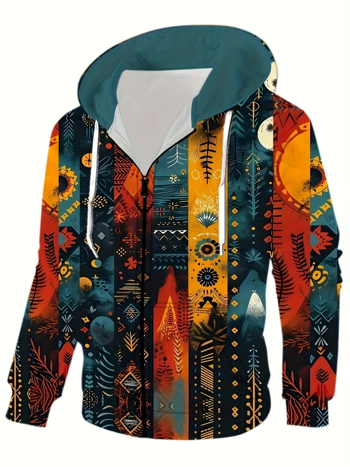 Merrick | Artful Hooded Jacket Image