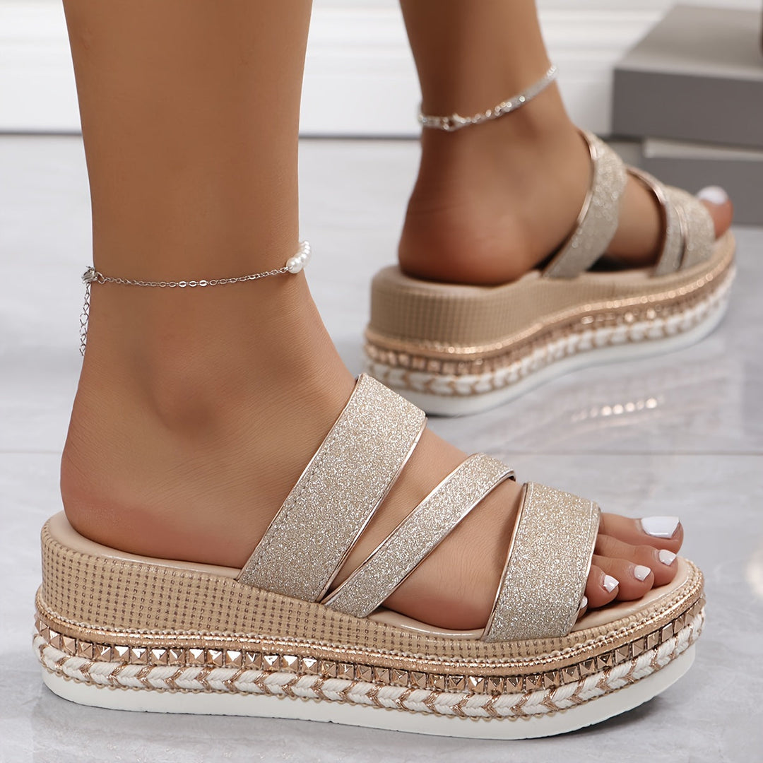 Layla | Premium Comfortable Wedge Sandal Image