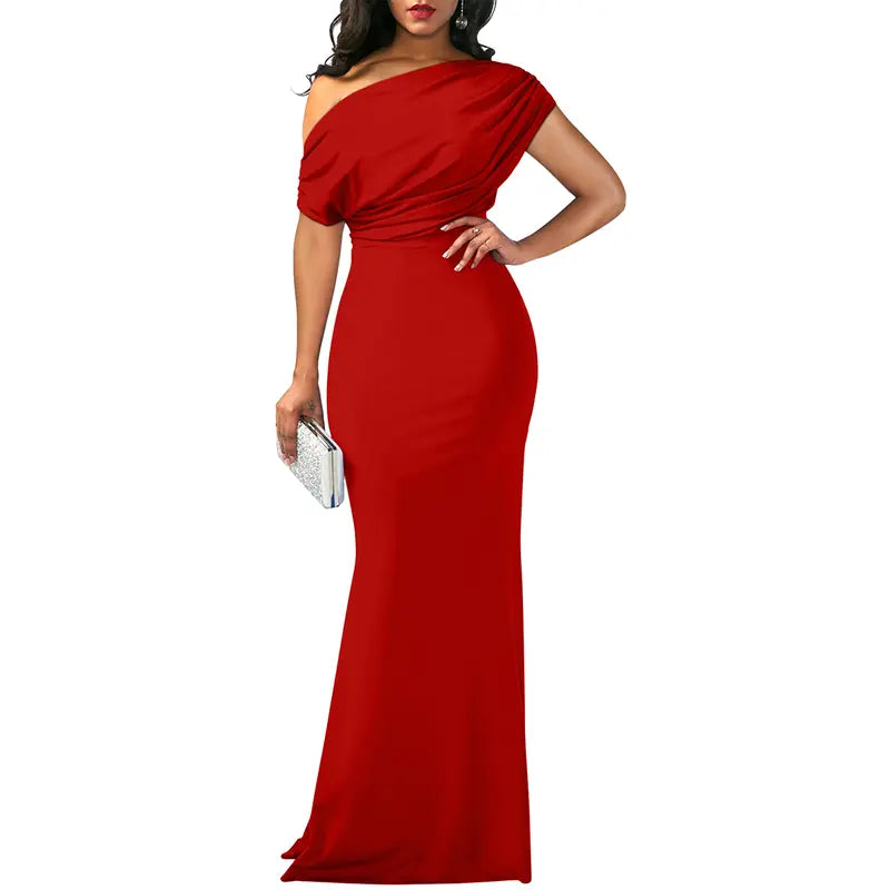 Rose | Elegant Off-Shoulder Evening Dress Image
