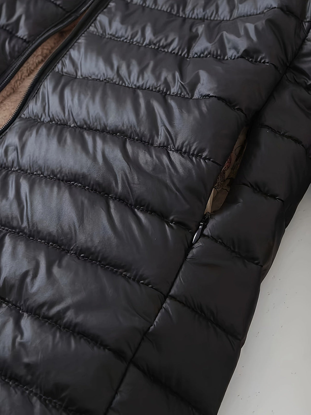 Isla | Quilted Longline Coat Image