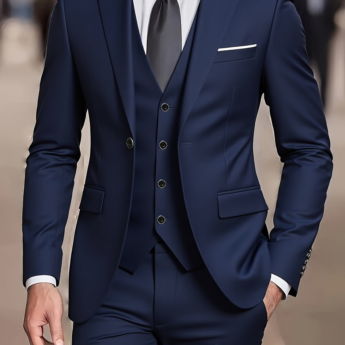 Sterling | Tailored Three-Piece Suit Image