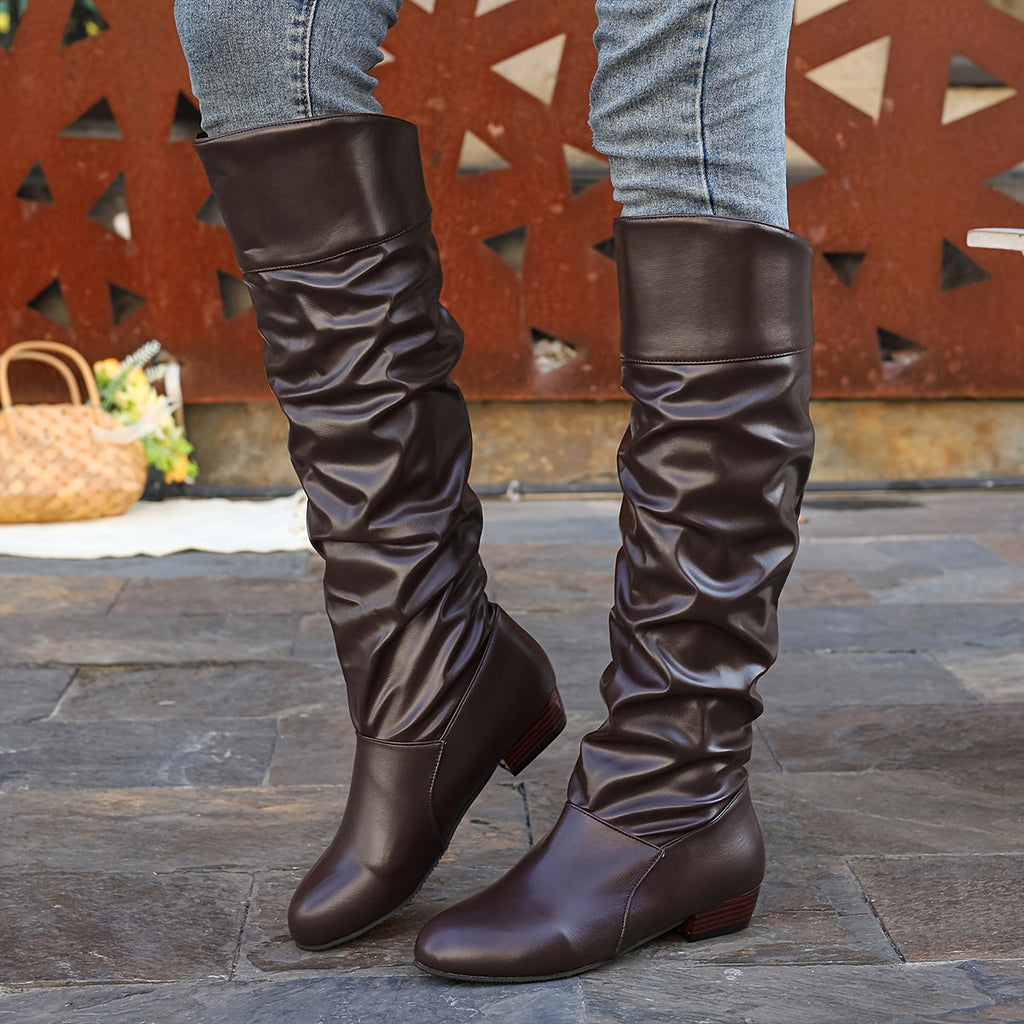 Margot | Slouch Knee-High Boots