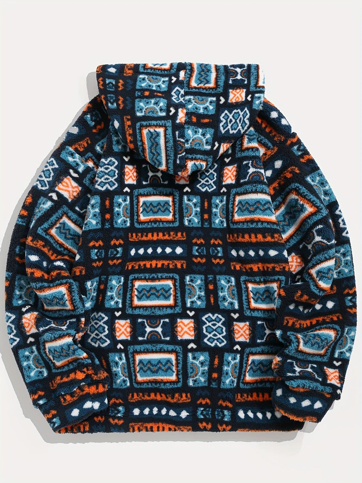 Ashton | Patterned Hooded Sweatshirt Image