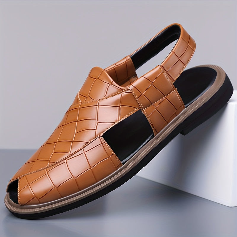Malcolm | Woven-Style Comfort Sandals Image