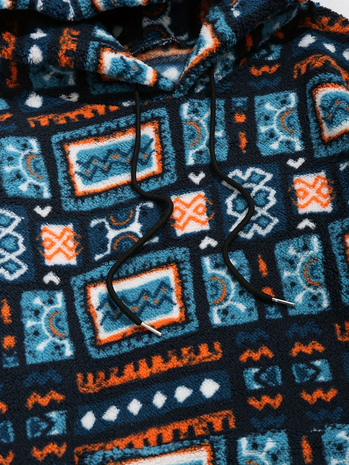 Ashton | Patterned Hooded Sweatshirt Image