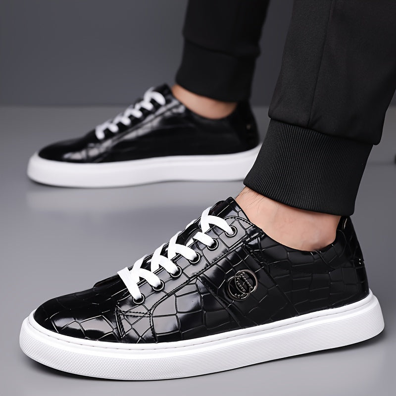 Bruno | Refined Textured Sneakers Image