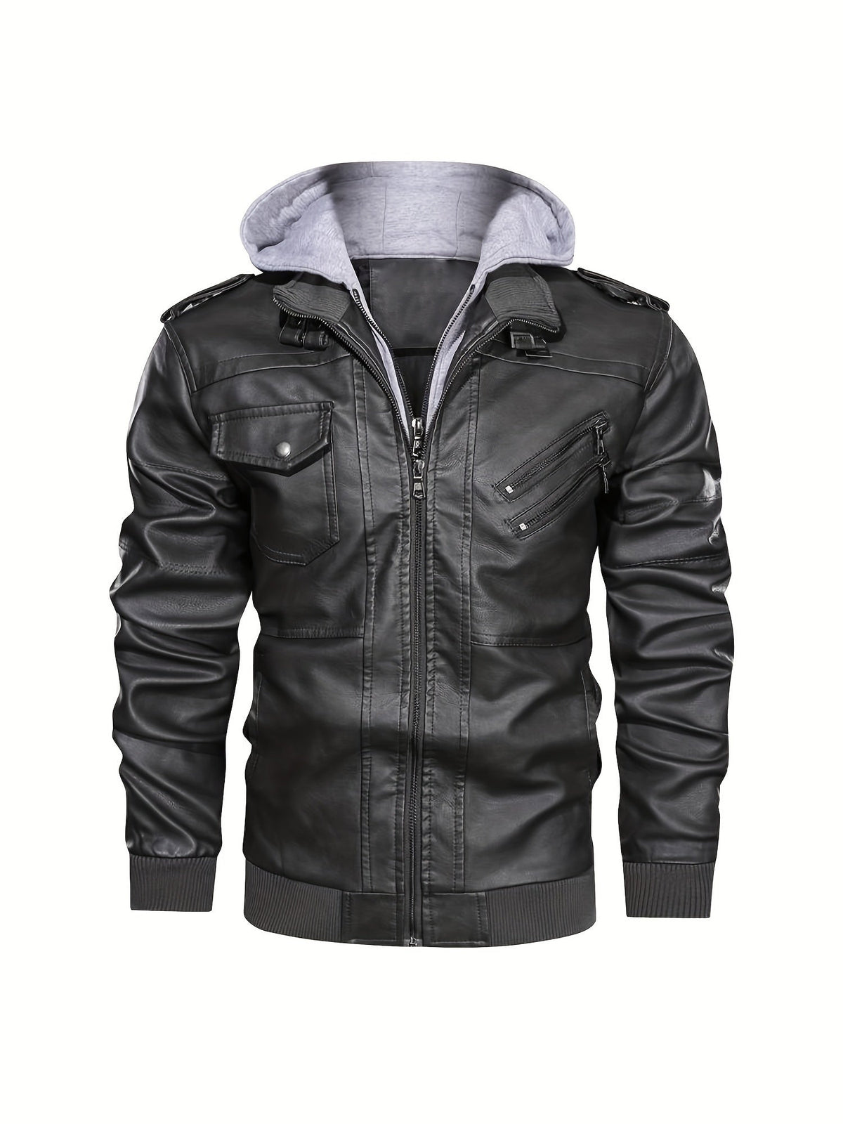 Maddox | Hooded Moto Jacket