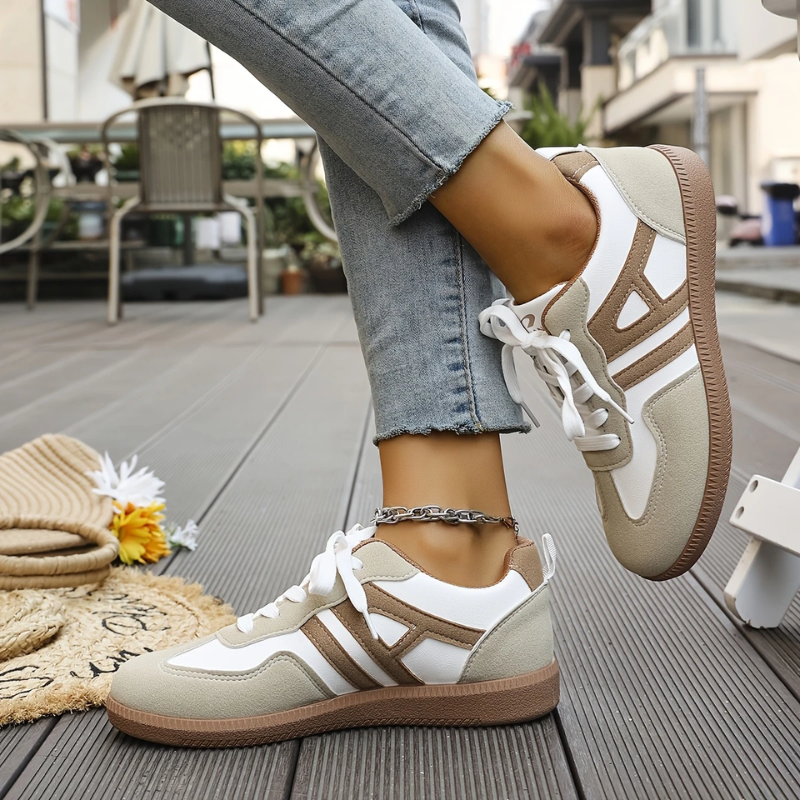 Crystal | Supportive Wide-Toe Sneakers Image