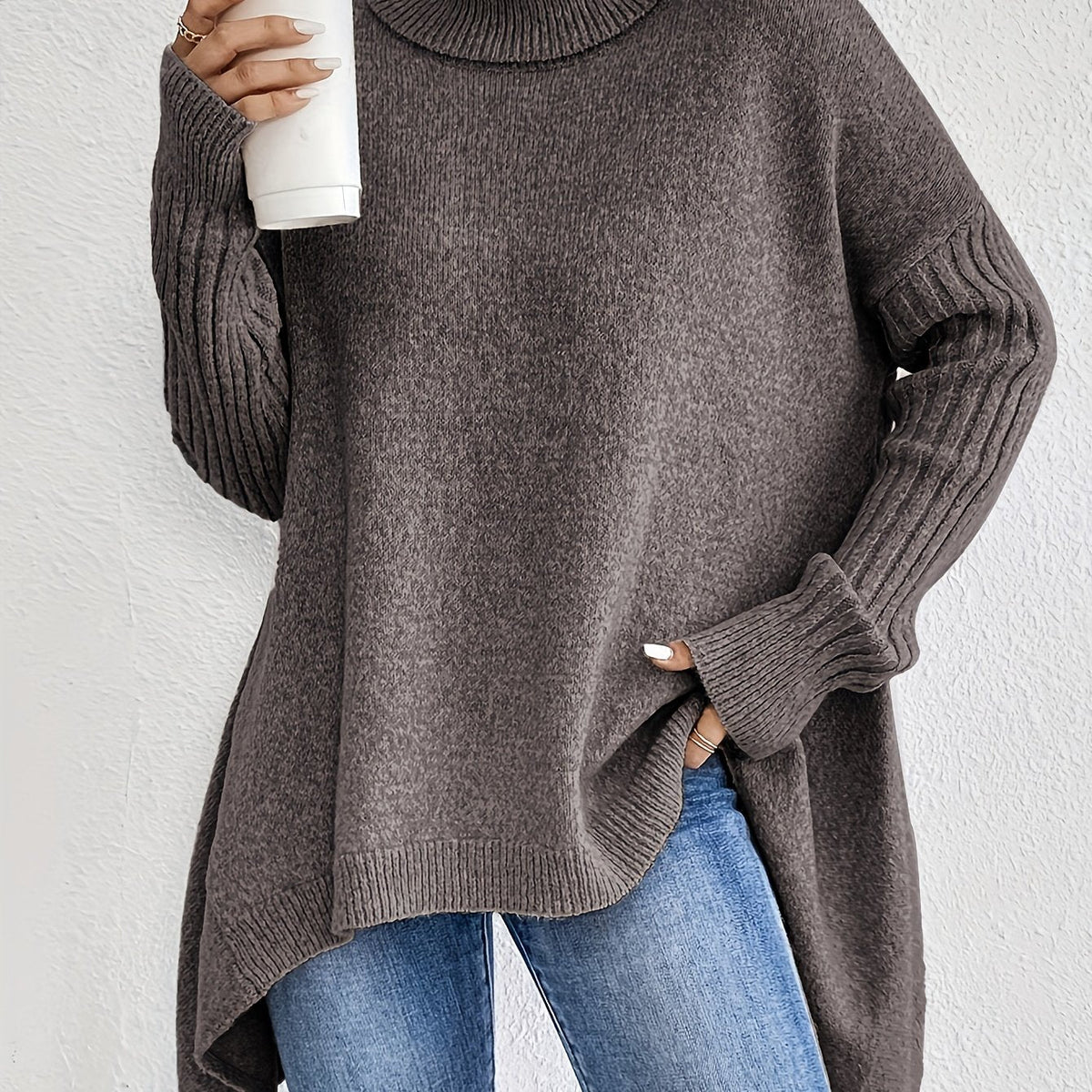Noelle | Cozy High-Neck Sweater