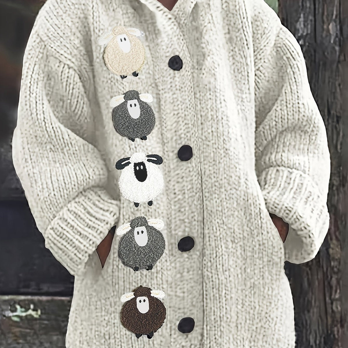 Rosetta | Cozy Hooded Cardigan