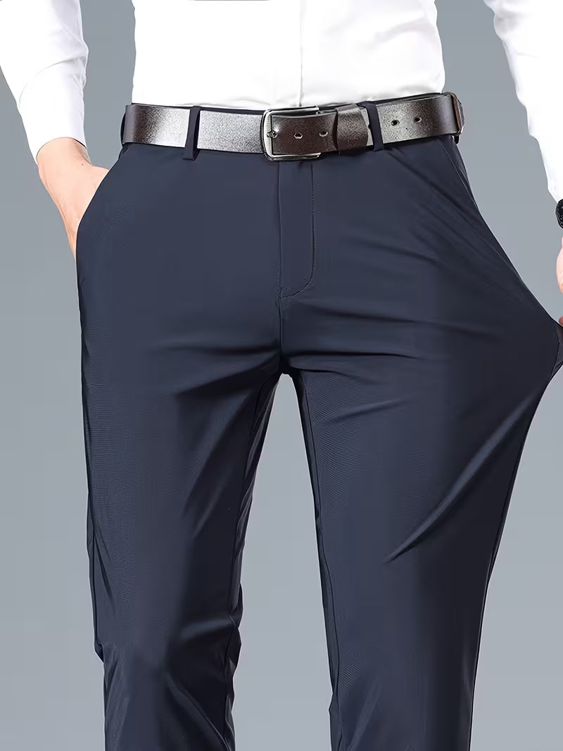 Aurelio | Classic Stretchable Everyday Trousers Image