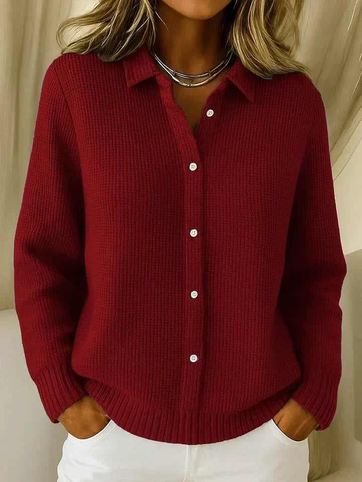Harlow | Elegant Cozy Knit Cardigan Image