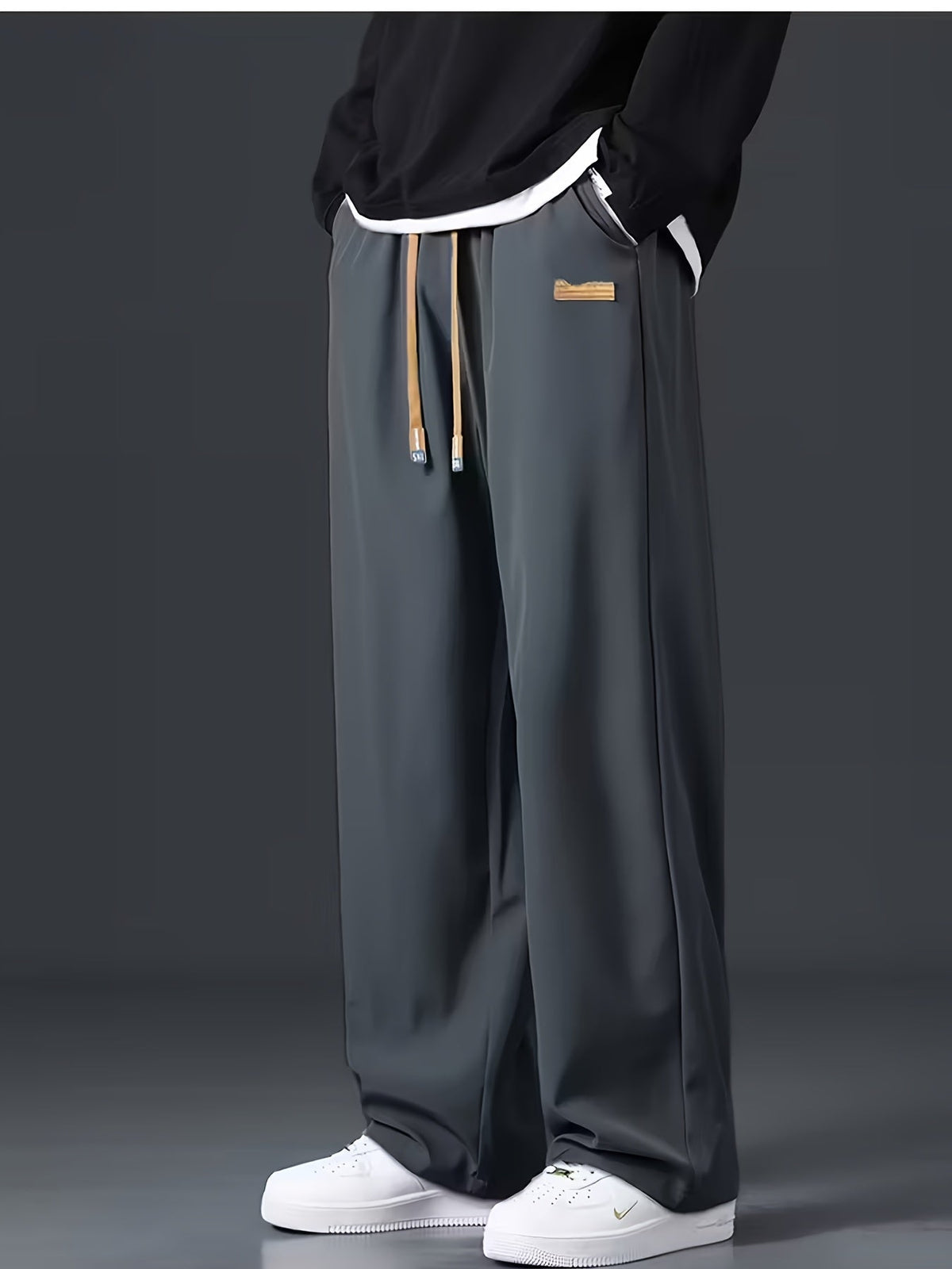 Everett Blake | Relaxed Wide-Leg Trousers Image