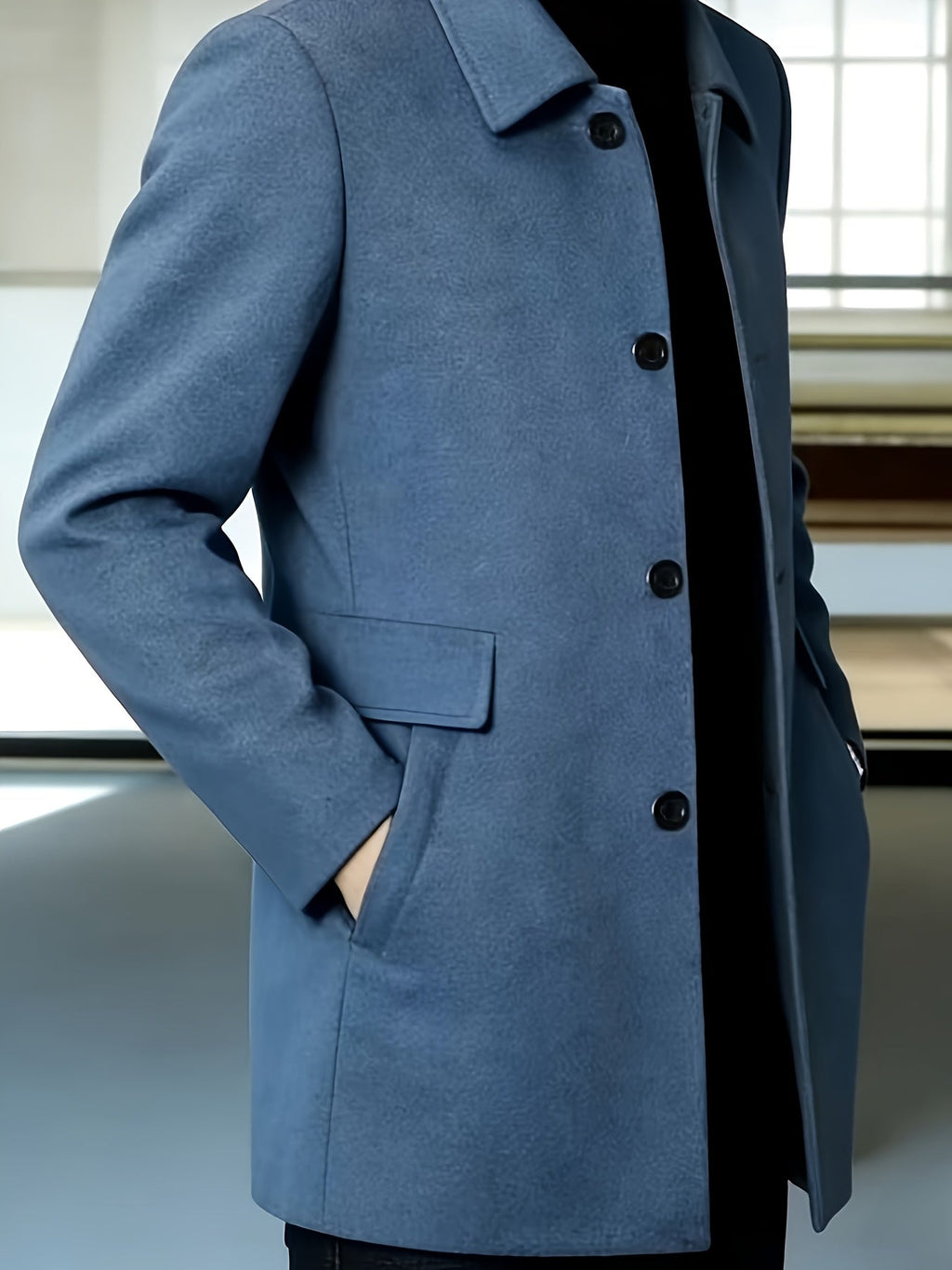 Gerard | Refined Single-Breasted Overcoat