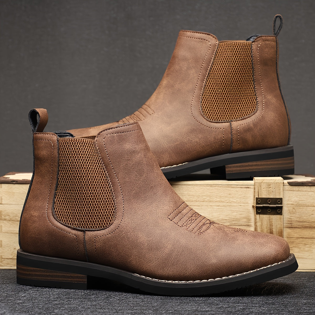 Hollis | Classic Chelsea Boots Image