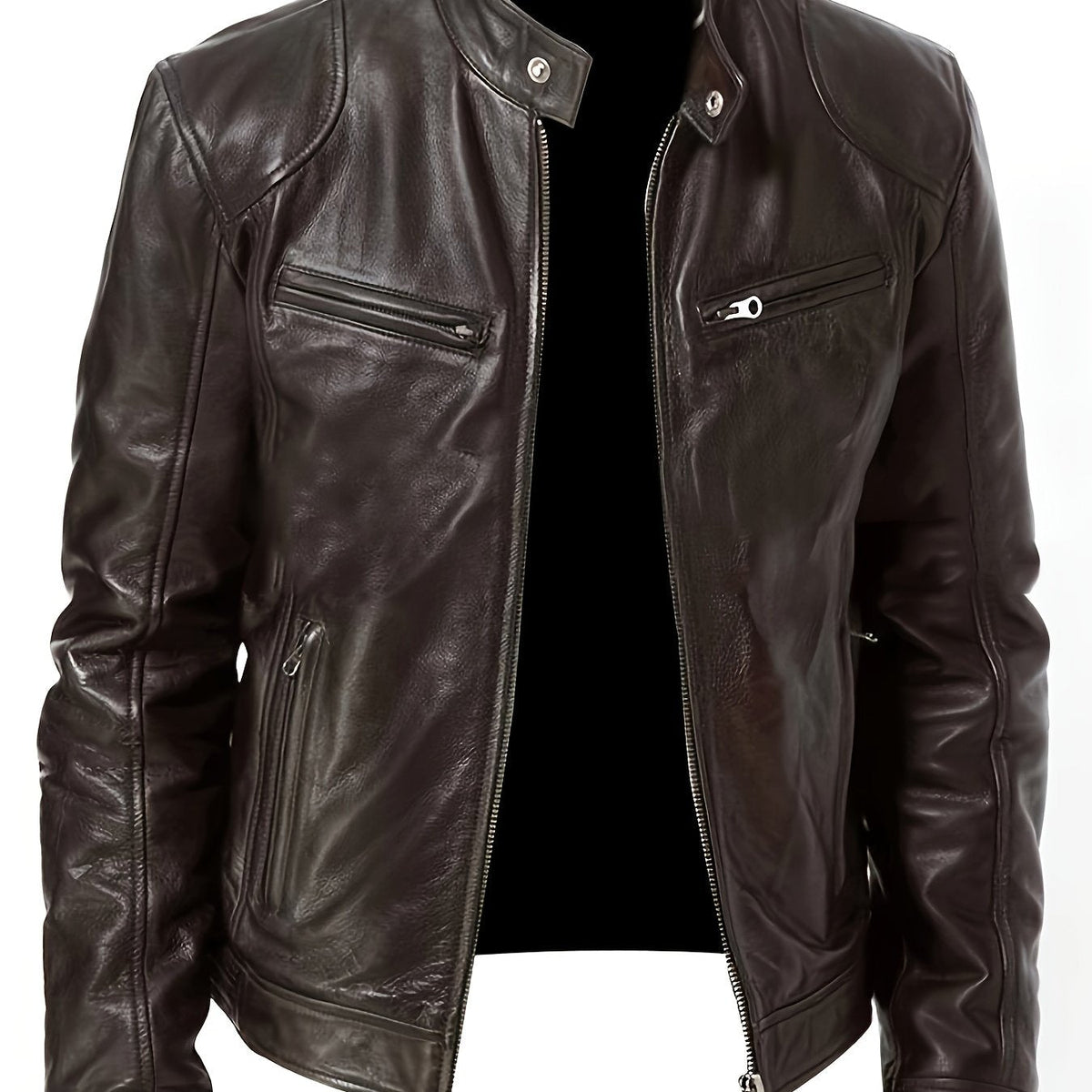 Bryson | Stand-Collar Moto Jacket