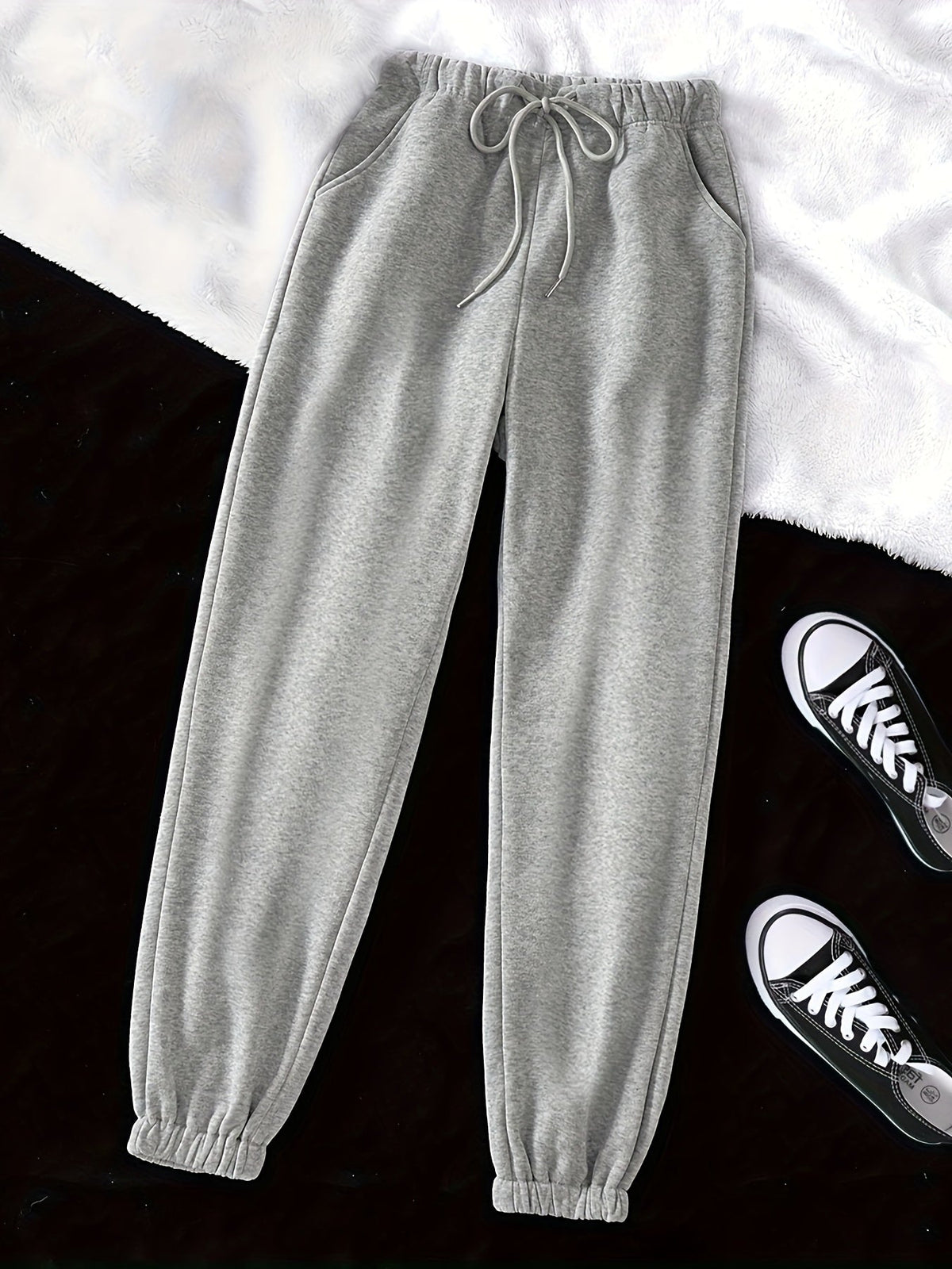 Frances | Relaxed Drawstring Joggers Image