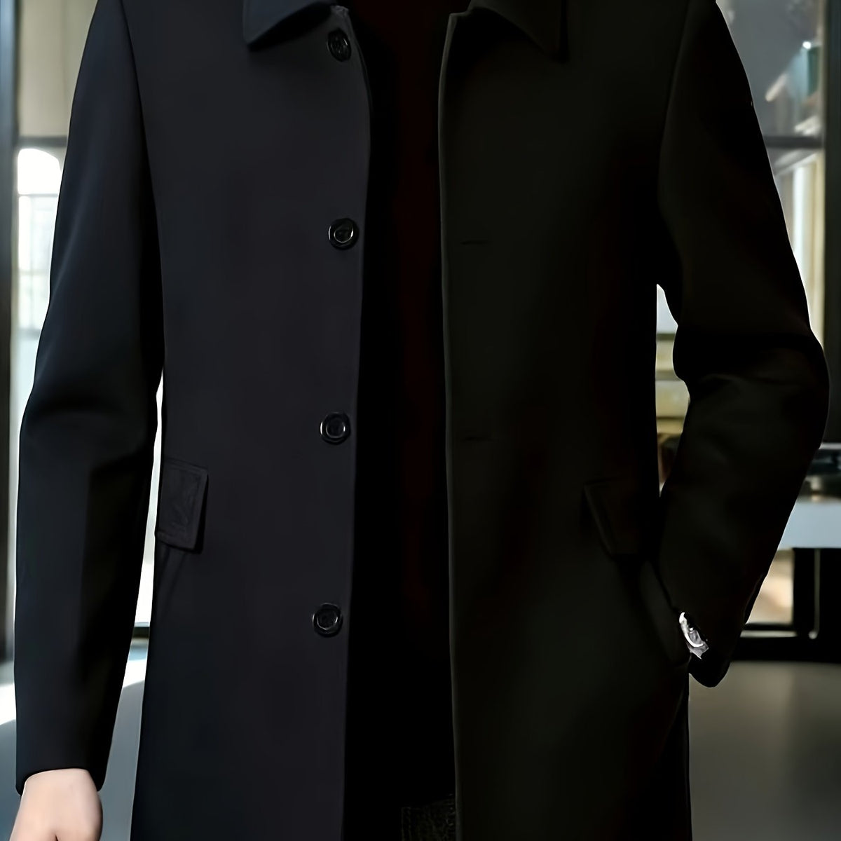 Gerard | Refined Single-Breasted Overcoat